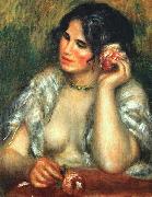 Gabrielle with a Rose, Pierre Renoir